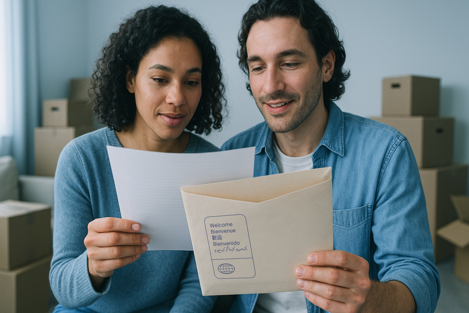 Multilingual resident onboarding